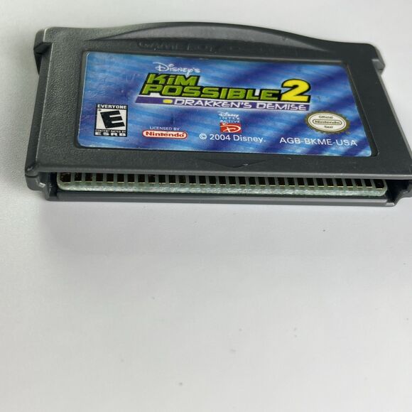 Kim Possible 2 Drakken's Demise (Nintendo Game Boy Advance, 2004) Cartridge Only - Picture 5 of 8